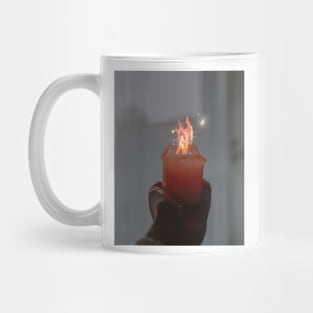 little light becomes fire Mug